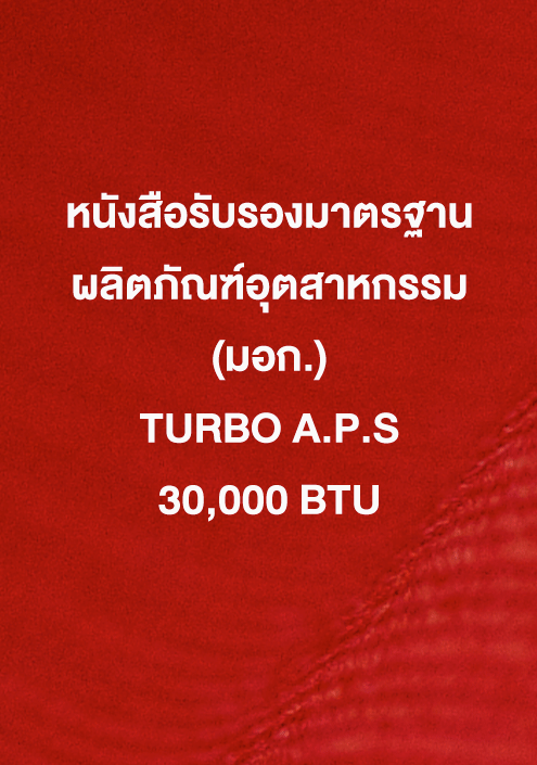 TURBO A.P.S 30,000 ฺBTU